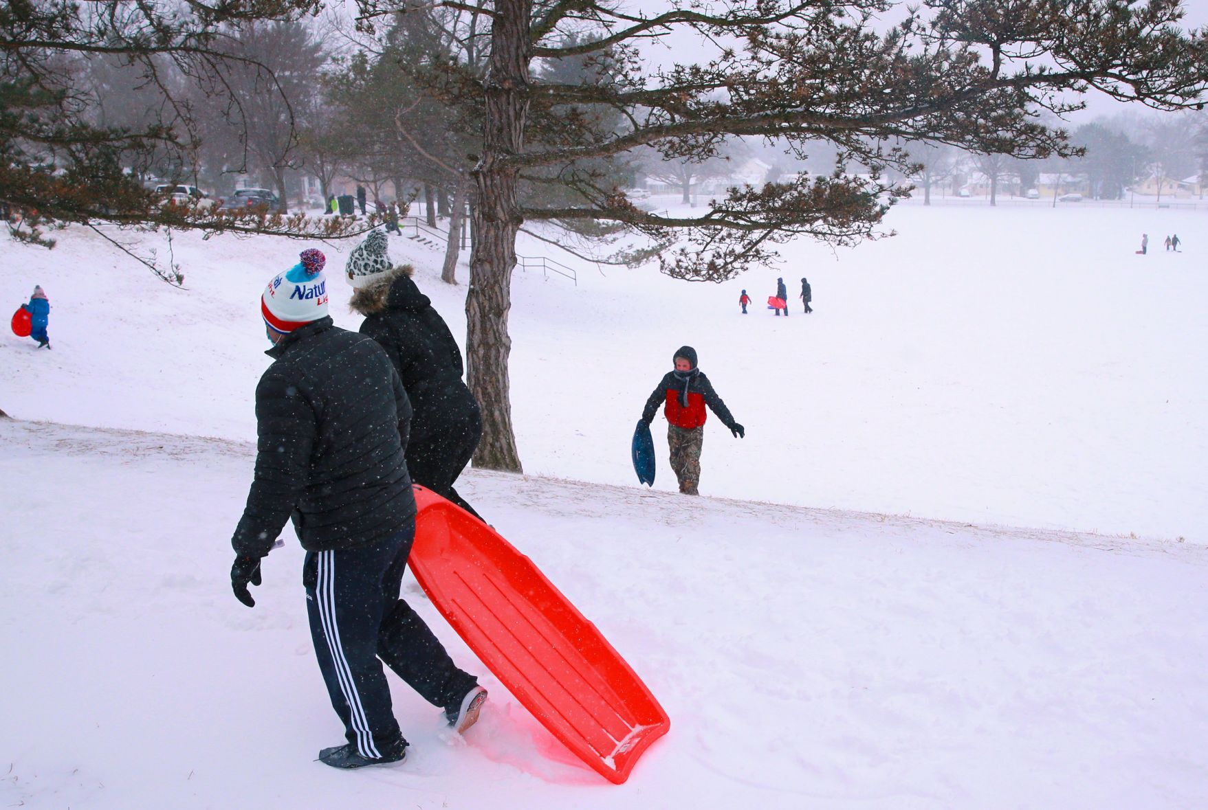 Cold and snow grips the St. Louis region